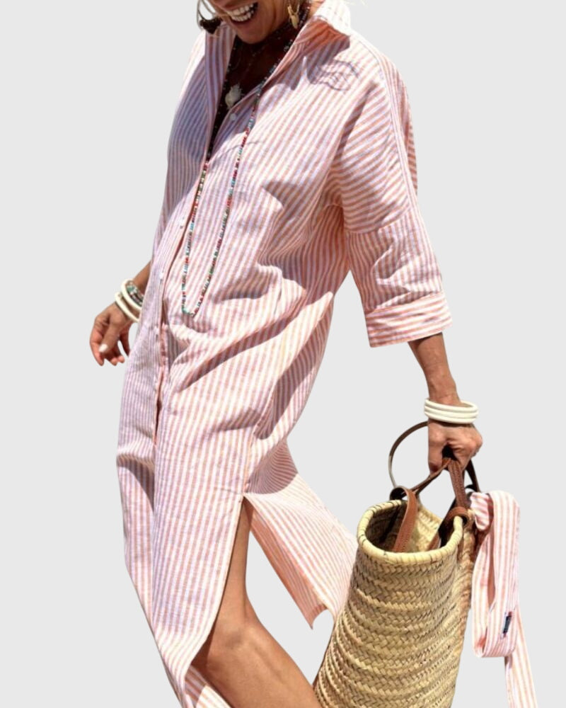 Ellen | Striped Dress