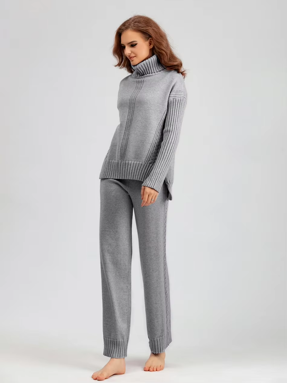 Scarlett | Knit Sweater & Pants Set