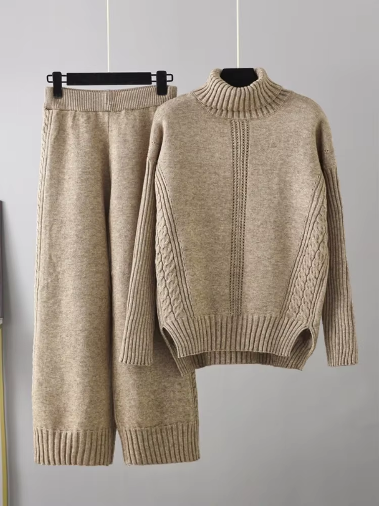 Scarlett | Knit Sweater & Pants Set