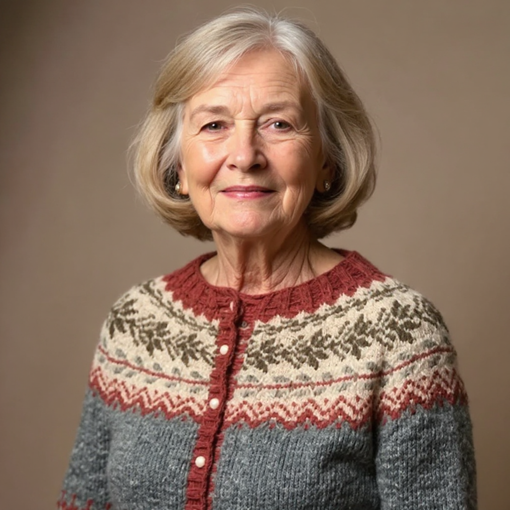 Jessica | Retro Kardigán